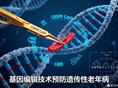 CRISPR-Cas9基因编辑技术：预防遗传性老年病的新突破
